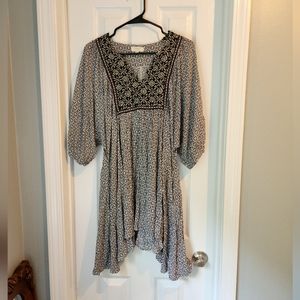 Umgee Pattern Flow Dress